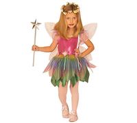 NET TOYS Enfants Costume fée avec Ailes déguisement de fée XS 110 cm 3-4 Ans Elfe déguisement Costume de Papillon Costume de fée