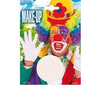 NET TOYS Maquillage Waterproof Blanc Make up Maquillage de Clown Make-up Maquillage de Clown Maquillage de théâtre Carnaval Mardi Gras Blanc