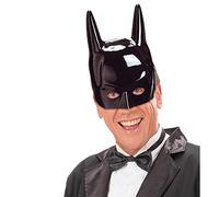 NET TOYS Masque Batman Masque de Carnaval Dark Knight Masque de Carnaval superhéros Chevalier Noir Masque héros BD Masque moitié Visage Masque de Batman Accessoires déguisement Accessoire