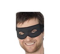 NET TOYS Masque Zorro Noir Masque de Bandit Masque de Zorro Loup Masque de déguisement Bandit Bal masqué