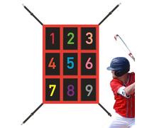 Neta de de zone de frappe | Aide à l'entraînement de l'équipe de lancement : attaque réglable pour la pratique du filet de baseball pour l'entraînement en équipe à domicile filet de lancement PO