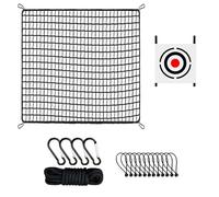 Neta de pratique de golf : filet de golf portable pour usage intérieur et extérieur | Filet durable et facile à mettre en place pour conduire, ébrécher et pratiquer le swing, les amateurs de G