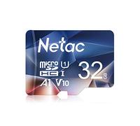 Netac 32Go Carte Micro SD A1, U1, C10, V10, UHS-I, Vitesse Jusqu'à 100 Mo/s en Lecture et 10 Mo/s en écriture, Carte Mémoire Idéale pour Téléphone, Caméscope, Nintendo Switch, GoPro, Tablette