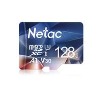 Netac Carte Micro SD A1, U3, C10, V30, 4K, 667X, UHS-I, vitesse jusqu'à 100 Mo/s en lecture et 30 Mo/s en écriture, carte mémoire idéale pour téléphone, caméscope, Nintendo Switch, GoPro, tablette