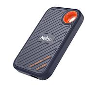 Netac ZX20 512GB Extreme 512GB NVMe Portable SSD USB 3.2-C Jusqu'à 2000MB/s Résistant à la Lecture Protégé Contre la Poussière