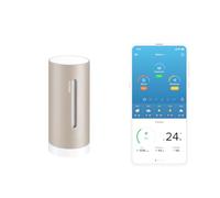 Netatmo Module Additionnel Intérieur pour Netatmo Station Météo, Surveillance de la température, de l’humidité et de la qualité de l’air (CO2), NIM-S-WW, Accéssoire, Sable