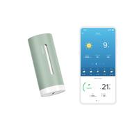 Netatmo Module Additionnel Intérieur pour Netatmo Station Météo, Surveillance de la température, de l’humidité et de la qualité de l’air (CO2), NIM-M-WW, Accéssoire, Menthe