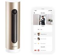 Netatmo NSC-AMZ 1920P 2.4GHz WiFi Smart Indoor Surveillance Camera with Wall Mount, Motion Detection, Night Vision, No Subscription,