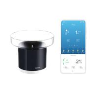 Netatmo Pluviomètre connecté sans-fil pour la Station Météo, NRG01-WW, Noir