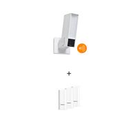 NETATMO NOC-S-W-PRONETATMO NOC-S-W-Pro Caméra extérieure Intelligente avec sirène Couleur : Blanc