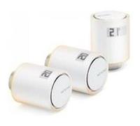 Thermostat connecté Netatmo Netatmo "smart radiator valve" - lot de 3 t?tes thermostatiques additionnelles pour "smart thermostat" ou "starter pack"