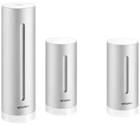 Netatmo Smarte Wetterstation + Innenmodule Bundle NBU-NWS-NIM-EU Station météo connectée Prévisions météorologiques 6 jours