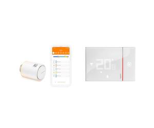 Netatmo Tête Thermostatique Connectée et Intelligente-Contrôle à Distance-Accessoire pour Le Thermostat Intelligent+LEGRAND-Thermostat Smarther with Netatmo connecté à encastrer