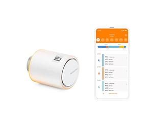 Netatmo - Vanne de radiateur Intelligente supplémentaire pour Thermostat Intelligent et Chauffage collectif ou District, NAV -en