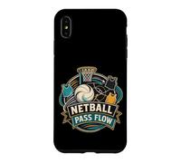 Netball Pass Flow Mouvement du Ballon vers Le Panier Coque pour iPhone XS Max