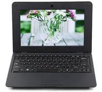 Mini PC Android ultra portable netbook 10 pouces WiFi 4 Go Noir