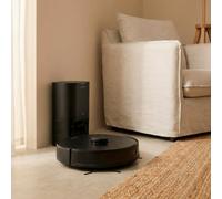 NETBOT LS80 - Robot Aspirateur Intelligent 8000 Pa Avec Fonction Serpillière Et Base De Vidange Automatique En Option Noir