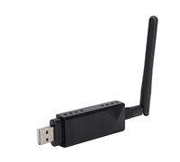 NetCard sans Fil, Antenne 2DBI Détachable, Coque ABS AR9271 USB, Carte Réseau sans Fil, Transfert Internet Plus Rapide pour Ordinateurs Portables de Bureau