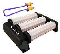 NETCLUB Rouleau d'acupression Acu Foot Roller Single Legs Massager Foot Roller Foot Roller Sharp Pyramidal Points Finger Care Blood Circulation Blood Relief Stress & Pain Pyramidal Body Massager