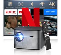 [Netflix Certifié/35000Lm] Vidéoprojecteur 4K Android 13.0 Auto Focus/Correction Trapézoïdale Vidéoprojecteur Intelligent Full Hd 1080P Wifi Bluetooth Projecteur Home Cinéma