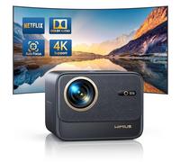 【Netflix Certifié/Dolby】 Vidéoprojecteur 4K WiFi Bluetooth, 30000 Lumens Auto Focus/Keystone Projecteur WiFi Full HD 1080P WiMiUS Vidéoprojecteur WiFi Scellé Anti-Poussière pour TV Stick/PS5 HDMI USB