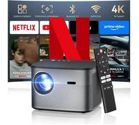 Netflix Certified35000LM Video Projector 4K Android 13.0 Auto FocusKeystone Correction Smart Projector Full HD 1080P WiFi Blueto