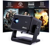 Netflix Isinbox Mini Vidéoprojecteur Autofocusrotation à 360° ,videoprojecteur telephone ordinateur 4k avec WiFi HDMI et Bluetooth