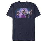 Netflix Julie and The Phantoms - Julie on Stage Organic T-Shirt À Manches Courtes T-Shirt Mixte Bleu Marine L