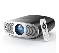 Netflix Projecteur intelligent sous licence officielle, BETTDOW Native 1080P Google TV avec prise en charge 4K, WiFi 6, Bluetooth, télécommande vocale, HDR 10+, écran de 200 pouces pour divertissement