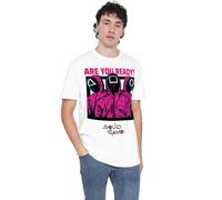 Netflix Squid Game Guards are You Ready Comic T-Shirt Unisexe, Blanc, 4XL