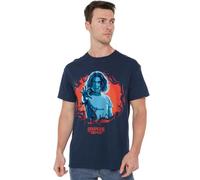 Netflix Stranger Things Eleven Reach Out T-Shirt Unisexe, Marine, 4XL