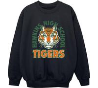 Netflix - "Stranger Things Hawkins" Sweat-shirt pour garçon BI33513 (140-146) (Noir)