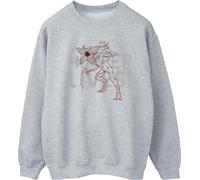 Netflix - "Stranger Things Live" Sweat-shirt pour femme BI35914 (S) (Gris)