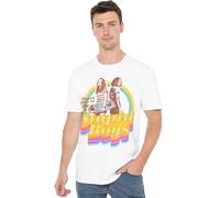 Netflix Stranger Things Stupid Boys T-Shirt Unisexe, Blanc, S