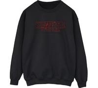 Netflix - "Stranger Things" Sweat-shirt pour femme BI36013 (S) (Noir)