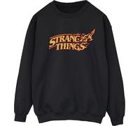 Netflix - "Stranger Things" Sweat-shirt pour femme BI36237 (S) (Noir)