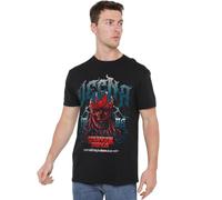 Netflix Stranger Things Vecna Evil Band 86 T-Shirt Unisexe, Noir, XL