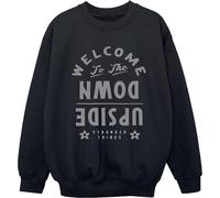 Netflix - "Stranger Things Welcome To Upside Down" Sweat-shirt pour garçon BI33622 (128) (Noir)