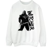 Netflix - "The Witcher" Sweat-shirt pour femme BI41758 (XL) (Blanc)