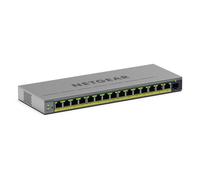 Netgear Commutateur Easy Smart GS116EP 16 ports Gigabit PoE+ 180 W - Bureau/Mural