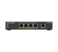 Netgear Switch 5 ports Gigabit GS305Pv3 – 4 PoE+ 63W – montage bureau/rack – ultra silencieux