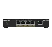 NETGEAR (GS305PPV3) Switch 5 Ports Gigabit Ethernet PoE - avec 4 PoE+ à 83 W, Montage sur Un Bureau ou en Rack