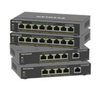 NETGEAR 5-Port Gigabit Ethernet High-Power PoE+ Plus Switch (GS305EPP) Géré L2/L3 Gigabit Ethernet (10/100/1000) Connexion Ethernet, supportant l'alimentation via ce port (PoE) Noir