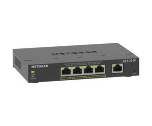 NETGEAR 5PT GE PLUS SWCH W/ POE+