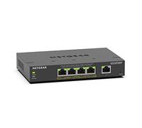 NETGEAR Commutateur PoE Gigabit Ethernet Smart Managed Plus 5 Ports (GS305EP) - avec 4 x PoE+ @ 63 W, Support Mural/Bureau