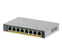 Netgear : 8PT GB PLUS SWCH W/ POE+ (GS108EPP)