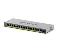 Netgear : 16PT GB PLUS SWCH W/ POE+ (GS116EP)
