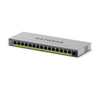 Netgear : 16PT GB PLUS SWCH W/ POE+ (GS116EPP)