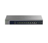 NETGEAR Easy Smart Switch manageable NETGEAR Multi-Gigabit 12 Ports (XS512EMv2) - Tous Les Ports prennent en Charge Le 10Gigabit, y Compris Les 10 Ports Ethernet et 2 Ports SFP+ dédiés