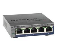 NETGEAR GS105E-200PES commutateur réseau Géré L2/L3 Gigabit Ethernet (10/100/1000) Gris